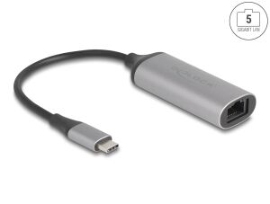 DELOCK USB Type-C Adapter zu 5 Gigabit LAN
