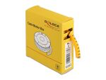 DELOCK Kabelmarker Box, Nr: 8, gelb, 500 Stück