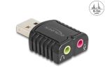 DELOCK Externe USB Soundkarte 24 Bit / 96 kHz Plug &...