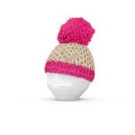 FIFTYEIGHT Eierbecher Mützchen elfenbeinmagenta