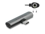 DeLOCK Audio Adapter USB Type-C zu Klinkenbuchse und USB...