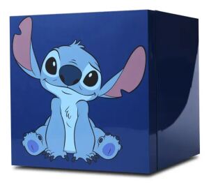 Ukonic Lilo & Stitch Kühlschrank Freistehend 4 l Blau