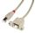 Lindy 31800 USB Kabel 0,5 m USB B 0,48 Gbit/s Grau