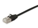 Equip Cat.6A F/FTP Slim-Patchkabel, 1.5m, Schwarz