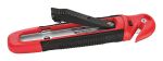 Wedo 78 805 Teppichmesser Schwarz, Rot Feststehendes Messer