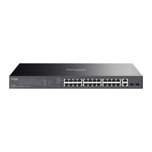 TP-Link ES228GP Netzwerk-Switch Managed L2 Gigabit Ethernet (10/100/1000) Power over Ethernet (PoE) Schwarz