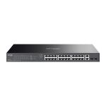 TP-Link ES228GP Netzwerk-Switch Managed L2 Gigabit Ethernet (10/100/1000) Power over Ethernet (PoE) Schwarz