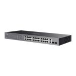TP-Link ES228GP Netzwerk-Switch Managed L2 Gigabit Ethernet (10/100/1000) Power over Ethernet (PoE) Schwarz