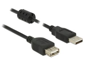 DeLOCK 84884 USB Kabel USB 2.0 1,5 m USB A 0,48 Gbit/s Schwarz