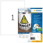 HERMA Etiketten A4 Outdoor Klebefolie 210x297 mm...