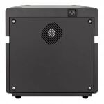 Manhattan 10-Port Ladeschrank 180 W, 10 USB-C PD-Ports, geräumige Fächer für Handys und Tablets, 180 W gesamt, bis zu 3 A/18 W pro Port, abschließbar, Überspannungsschutz, leiser Lüfter, Metallgehäuse, schwarz