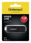 Intenso Speed Line USB-Stick 128 GB USB Typ-A 3.2 Gen 1 (3.1 Gen 1) Schwarz