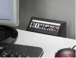 DELOCK Keystone Halterung 6 Keystone Ports Multimedia schwar