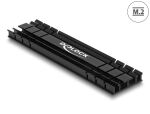 DELOCK Kühlkörper flach 100mm für M.2 Modul schwarz