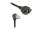 DeLOCK Netzwerk Verlängerungskabel S/FTP Stecker RJ45 Stecker 90° gewinkelt zu RJ45 Einbaubuchse Cat.6A 0,25 m schwarz