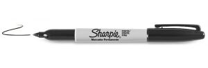 Sharpie Fine Point Permanent-Marker Feine Spitze Schwarz 12 Stück(e)