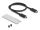 DELOCK USB 40 Gbps Gehäuse 1xM.2 NVMe SSD LED&Lüfter