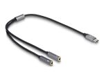 DELOCK Adapterkabel Klinke Headset 1 x USB Type-C >...