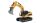 Amewi 22747 ferngesteuerte (RC) modell Bagger Elektromotor 1:64
