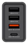 Verbatim 49700 Ladegerät für Mobilgeräte Universal Schwarz AC Schnellladung Drinnen