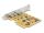 DeLOCK PCI Express x4 Karte zu 1 x extern USB Type-C 10 Gbps Buchse + 1 x extern USB Type-C 10 Gbps (DP Alt Mode) Buchse