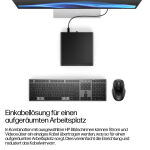 HP EliteDesk 8 Mini G1a Next Gen AI Copilot+ PC AMD Ryzen AI 5 340 32 GB DDR5-SDRAM 512 GB SSD Windows 11 Pro Mini PC Mini-PC AI PC Schwarz