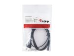 Equip Hochwertiges Netzkabel, C7 auf 2pin Euro, 1.8m
