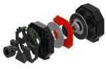 Thrustmaster T598 X Schwarz USB Lenkrad + Pedale Analog / Digital PC, Xbox Series S, Xbox Series X, Xbox One S, Xbox One X, Xbox One
