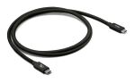 CLUB3D CAC-1570 USB Kabel USB4 Gen 2x2 1,2 m USB C 80 Gbit/s 240 W Schwarz