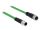 DELOCK Netzwerkkabel M12 4 Pin D-kodiert St.zu Bu. TPU 5 m