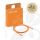 CLUB3D USB C Kabel orange
