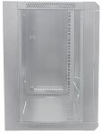Intellinet 19" Wandverteiler, 9 HE, 500 (H) x 570 (B) x 450 (T) mm, Flatpack, grau