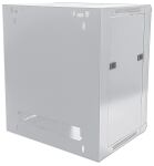 Intellinet 19" Wandverteiler, 9 HE, 500 (H) x 570 (B) x 450 (T) mm, Flatpack, grau
