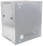Intellinet 19" Wandverteiler, 9 HE, 500 (H) x 570 (B) x 450 (T) mm, Flatpack, grau