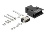 Delock MDR Stecker 20 Pin Lötanschluss mit Gehäuse