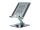 Conceptronic THANA09G Faltbarer und drehbarer Tabletständer, 360° drehbare Basis, höhenverstellbar