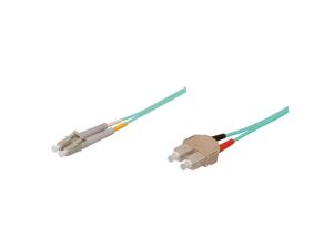 Alcasa 10m SC/LC InfiniBand/Glasfaserkabel Blau