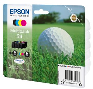 Epson Golf ball 34 Golfball DURABrite Ultra Multipack 4 Farben Tinte
