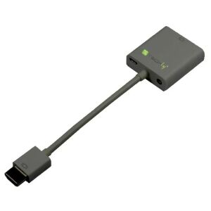 Techly IDATA-HDMI-VGA2AU Videokabel-Adapter 0,15 m VGA+3.5mm+Micro USB Schwarz