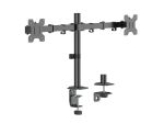 Equip 17"-32" Schwenkbare Doppelmonitor-Tischhalterung