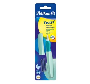 Pelikan Twist P457 Füllfederhalter Kartuschenfüllsystem Mintfarbe 1 Stück(e)