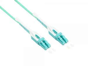 Alcasa LW-U802LC3 InfiniBand/Glasfaserkabel 2 m 2x LC Aqua-Farbe