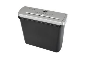 Genie 106 S Aktenvernichter Streifenzerkleinerung 72 dB 22 cm Schwarz, Silber