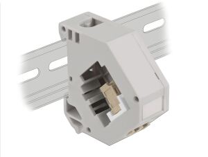 DELOCK Hutschienenadapter mit Keystone LC Duplex BU < Buchse