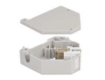 DELOCK Hutschienenadapter mit Keystone LC Duplex BU < Buchse