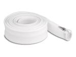 DELOCK Geflechtschlauch mit Reißverschluss 3 m x 50 mm weiß