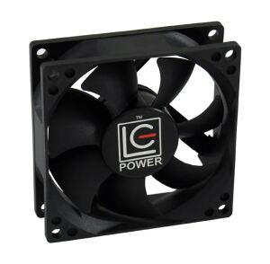 LC-Power LC-CF-80 Computerkühlsystem Computergehäuse Ventilator 8 cm Schwarz