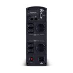 CyberPower CP1200EIPFCLCD Line-Interactive USV 1200VA/720W Reine Sinuswelle, AVR, LCD, USB (HID), DB9, RJ45 Lan Protection, Ausgang (2) Schuko (4) IEC, Expansion Port für opt. Netzwerkkomunikation