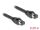 DELOCK RJ45 Netzwerkkabel Cat.8.1S /FTP 25 cm bis 40 Gbps sw