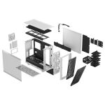 FRACTAL DESIGN Geh Meshify 2 RGB White TG Clear Tint